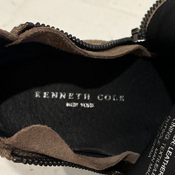 Kenneth Cole 'Vivian' Wedge Bootie, Size 6.5 Tan - Picture 11 of 14